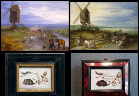  Comparing common motifs in Jan Brueghel paintings