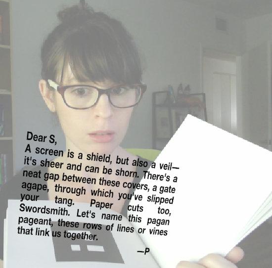 Alex Saum teaches Between Page and Screen, an augmented-reality book of poems