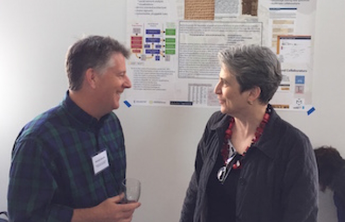 Berkeley Prosopography Services collaborators, Patrick Schmitz and Laurie Pearce